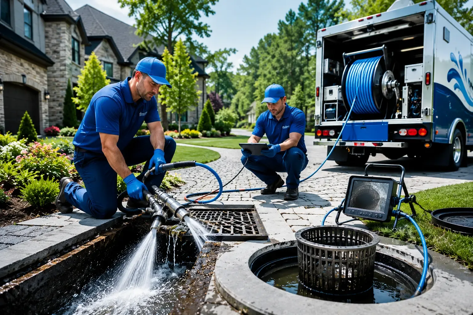 Local outdoor drain cleaning professionals in Rockwell, IA
